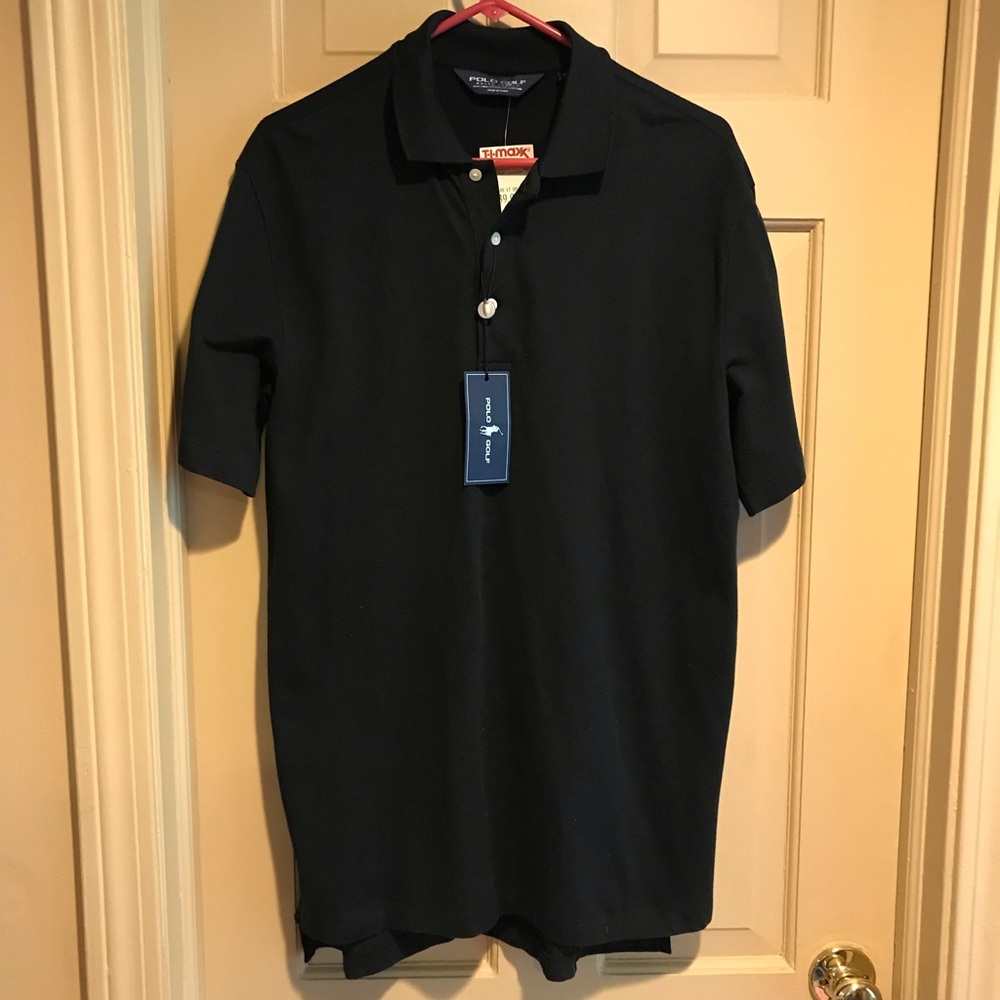 Polo by Ralph Lauren Men's Black Polo Shirt